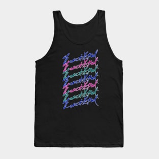 MONSTA X Beautiful Pantone Colors Logo Tank Top